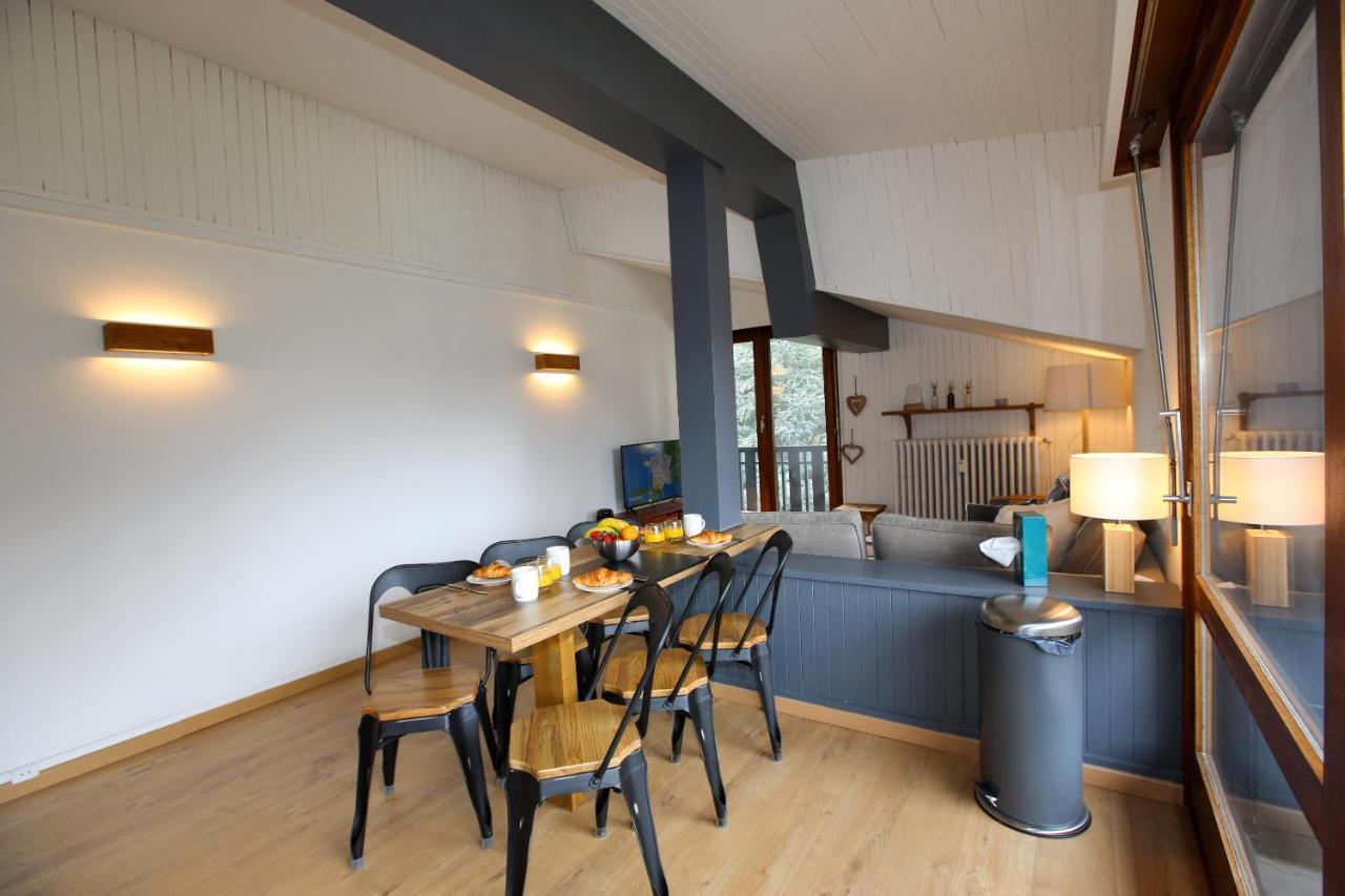 Superbe T3 En Face Du Brevent, Chamonix Apartamento Exterior foto