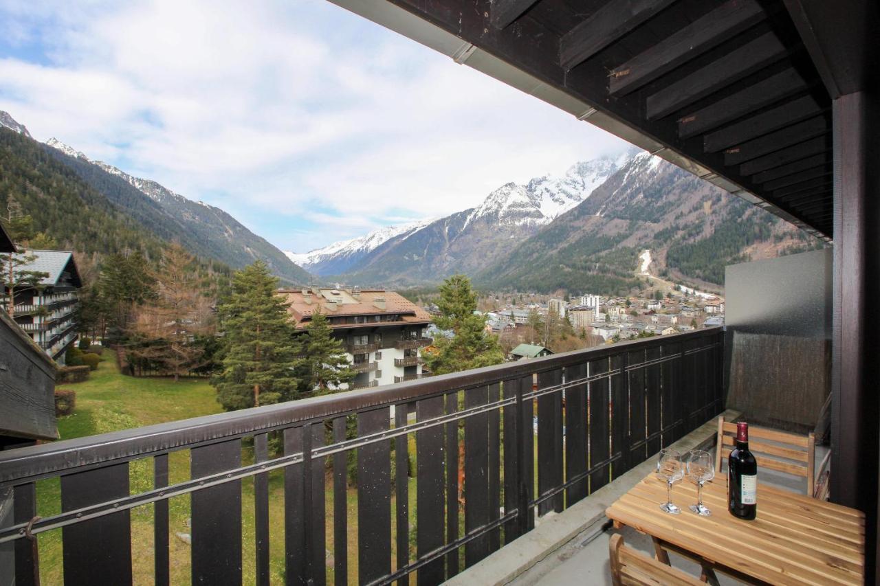 Superbe T3 En Face Du Brevent, Chamonix Apartamento Exterior foto