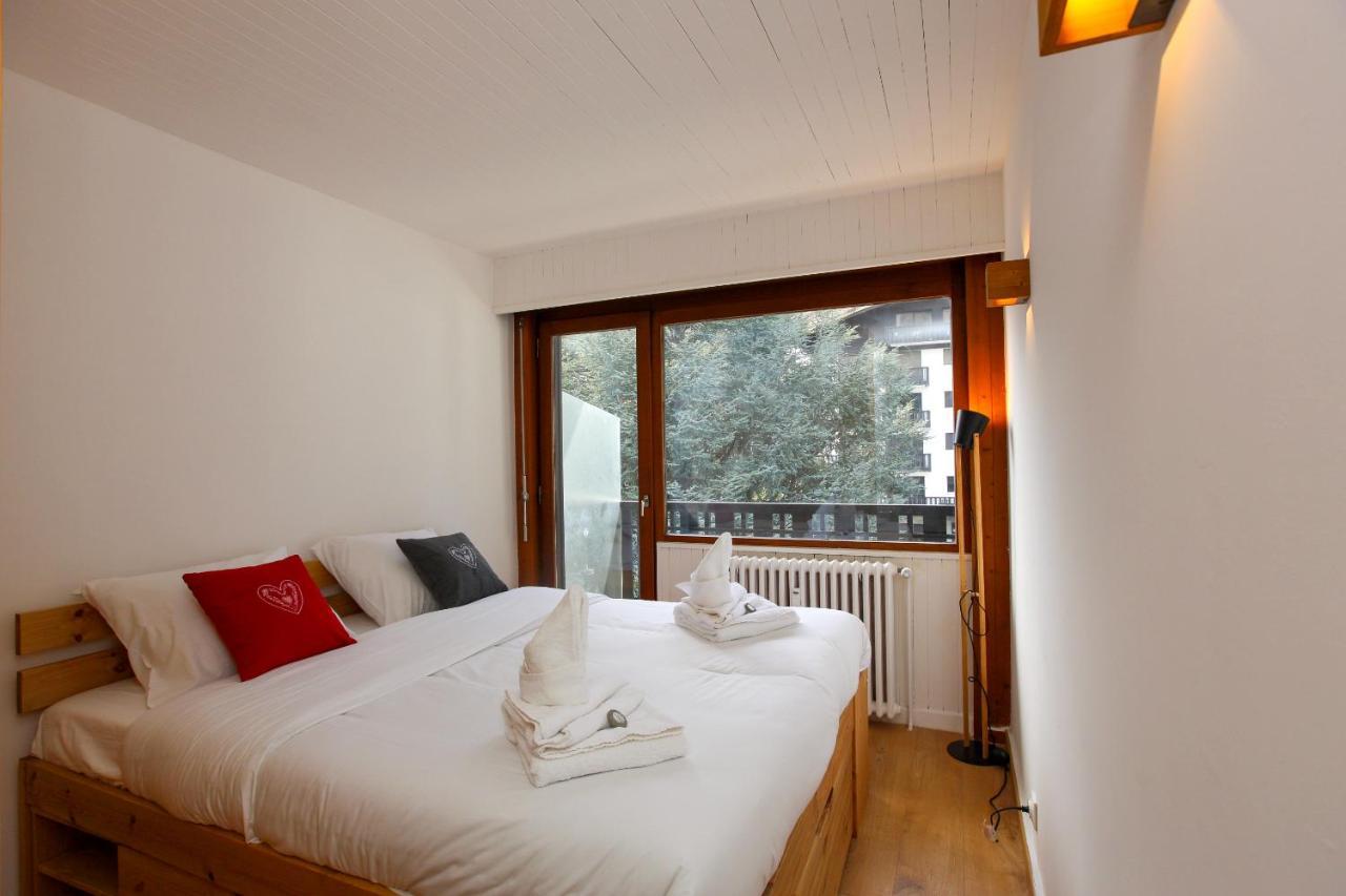 Superbe T3 En Face Du Brevent, Chamonix Apartamento Exterior foto