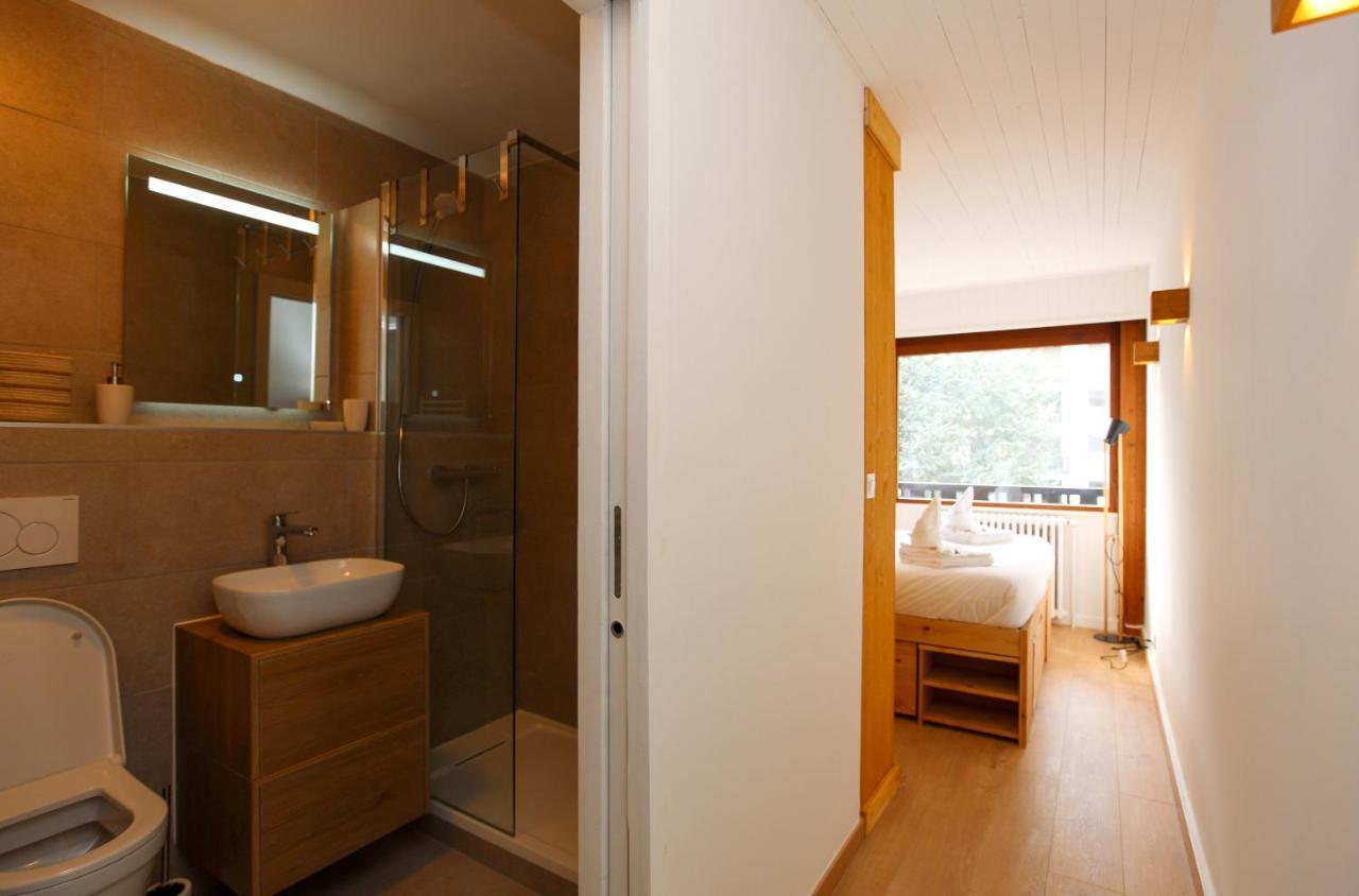 Superbe T3 En Face Du Brevent, Chamonix Apartamento Exterior foto