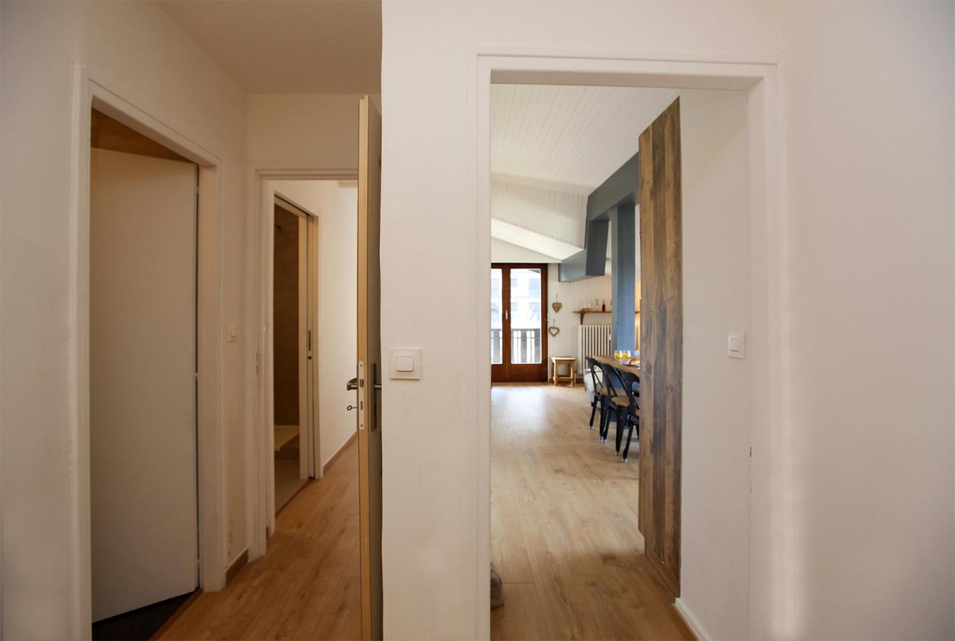 Superbe T3 En Face Du Brevent, Chamonix Apartamento Quarto foto