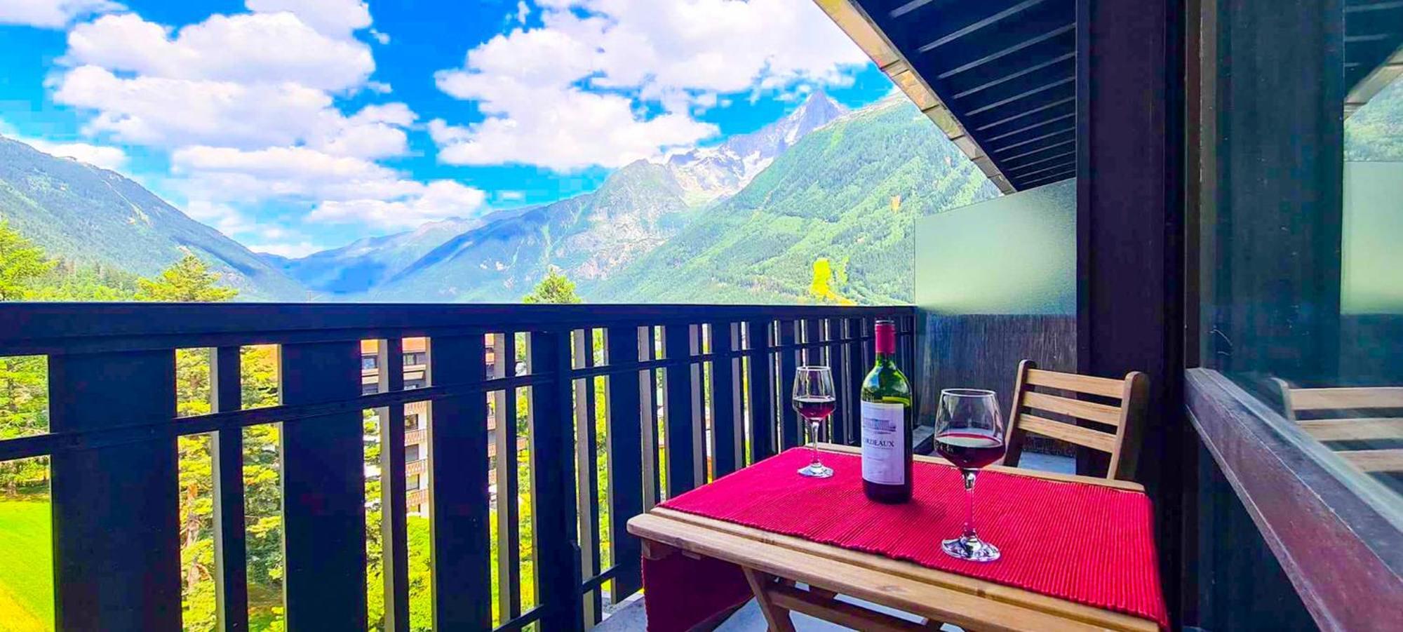 Superbe T3 En Face Du Brevent, Chamonix Apartamento Quarto foto